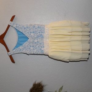 WEISSMAN Dance Performance Ice Skating One Piece Sleveless Ruffle Layere…